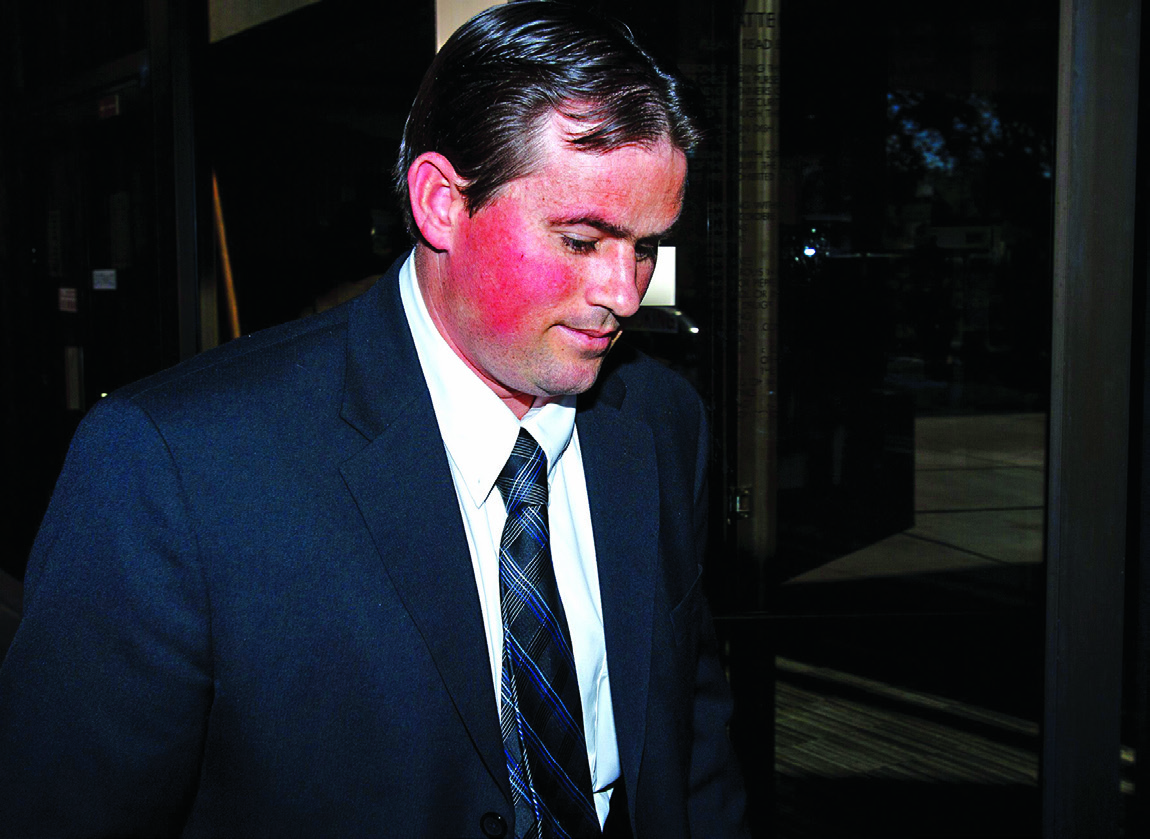 Perth Bateman bateman leaves the courthouse during the trial of warren jeffs in st ...