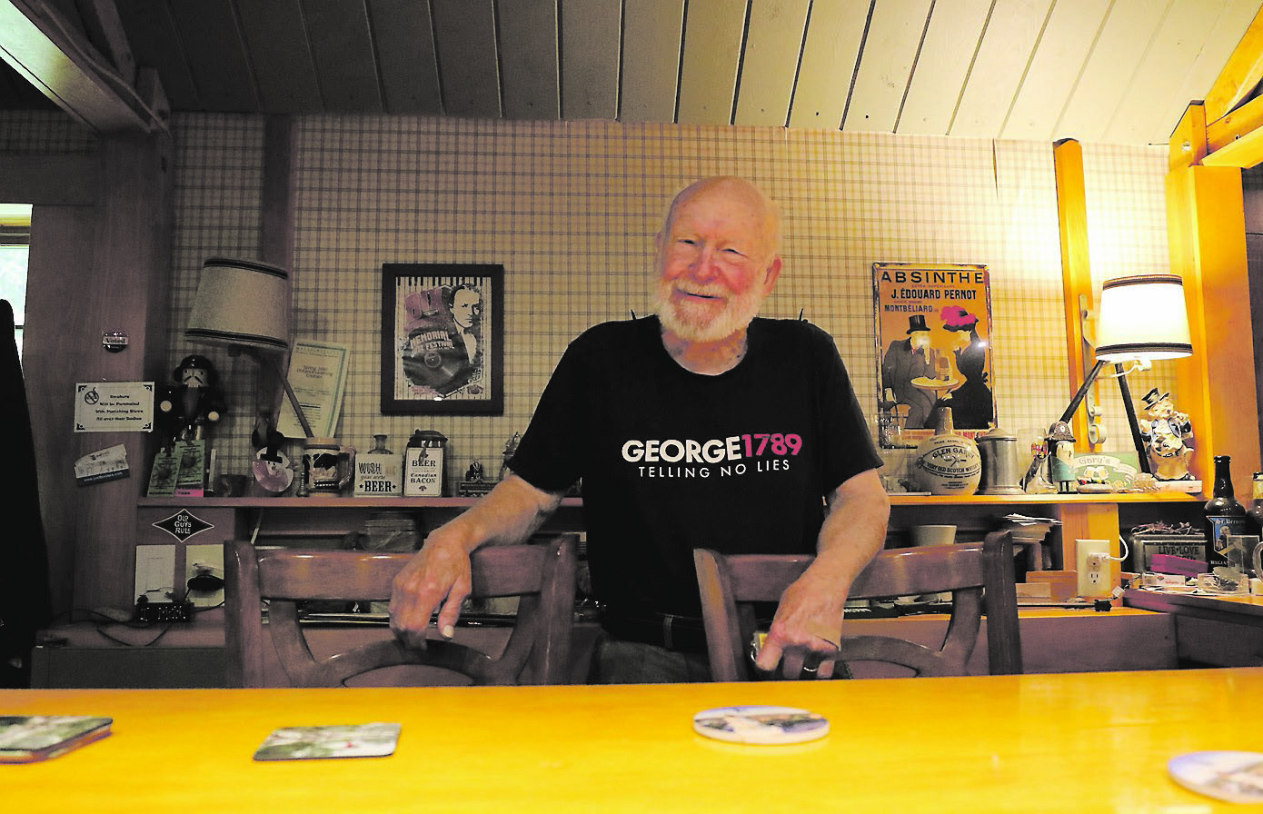 Anna Chadwick/Morning Sentinel photos Gary Getchell, who at 88 was just ...