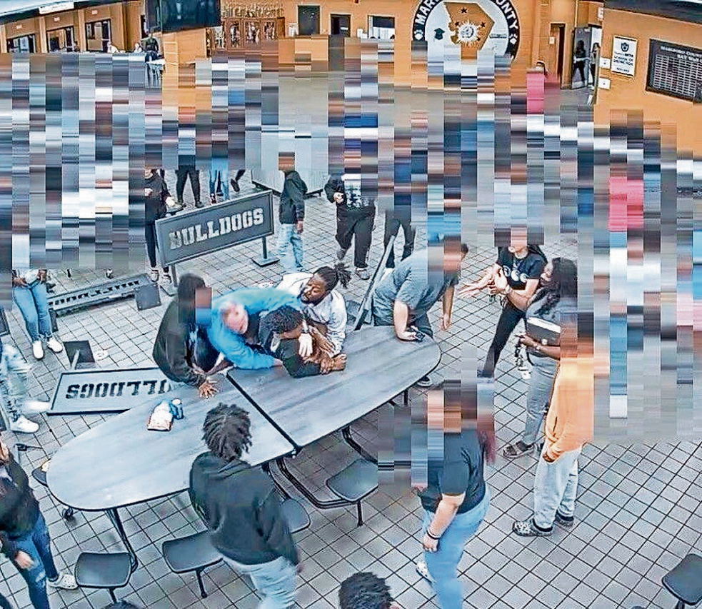 a screenshot of a video sent by the marlboro county school district ...
