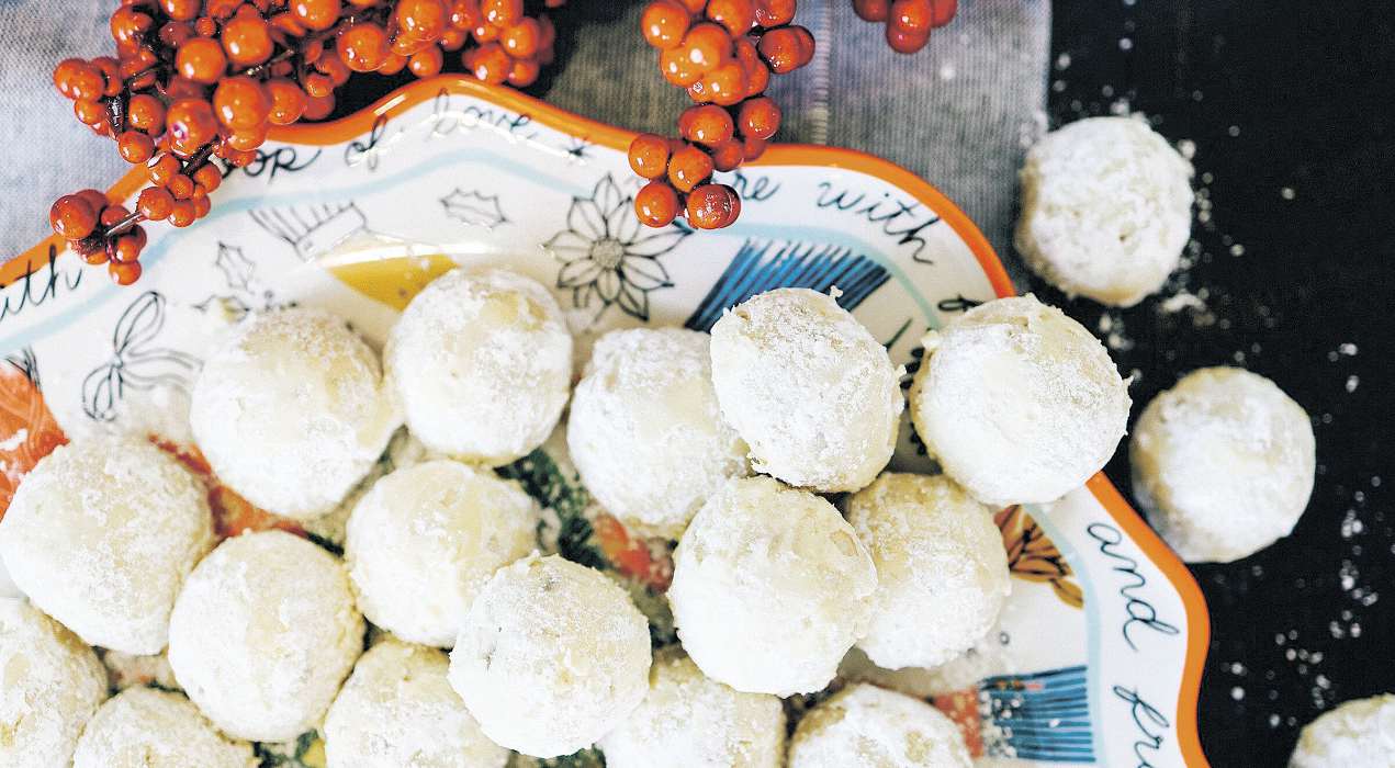 This Pecan Butter Ball recipe only takes about 30 minutes from start to