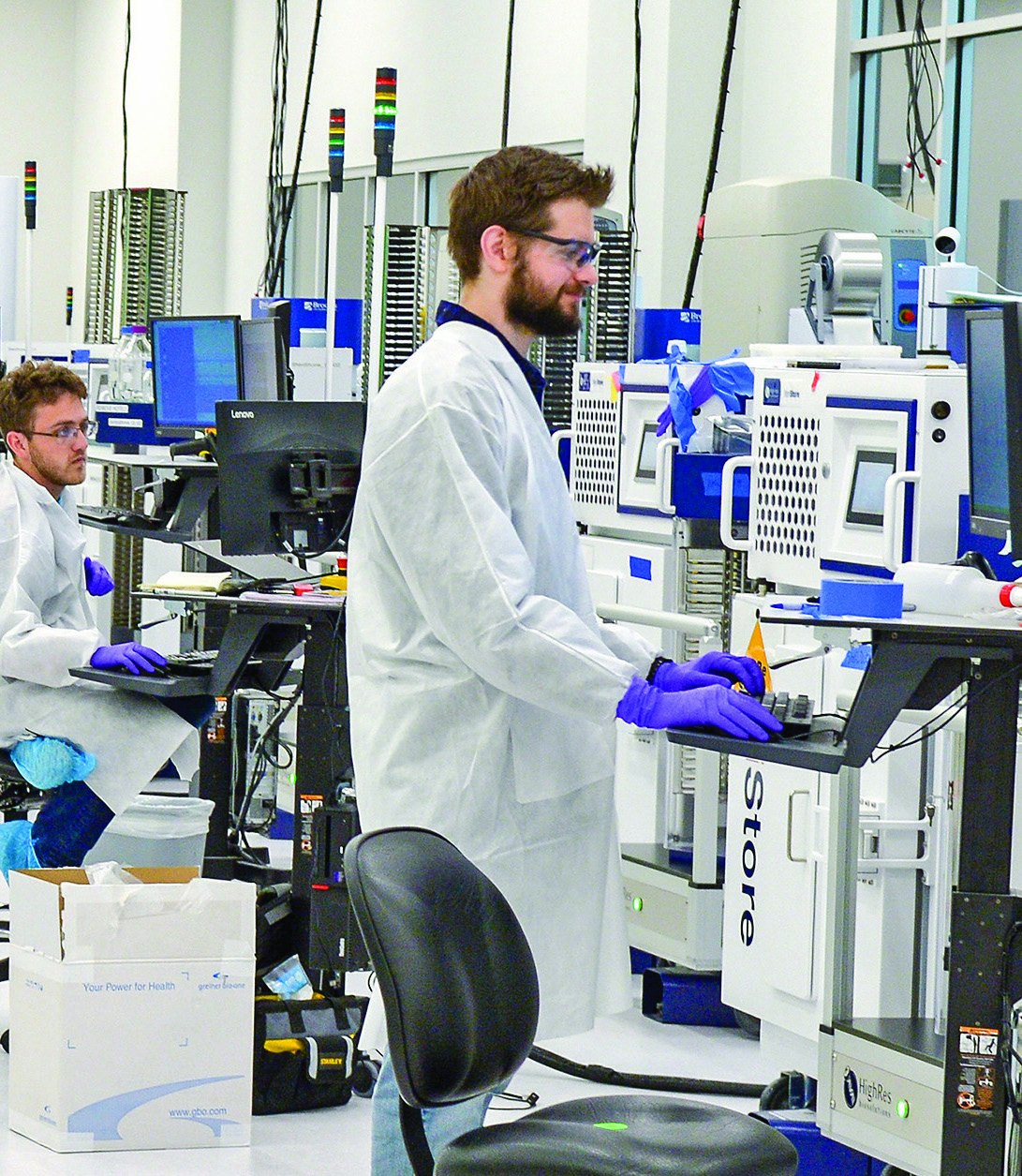 Recursion Facility leah hogsten the salt lake tribune biotechnology firm recursion ...